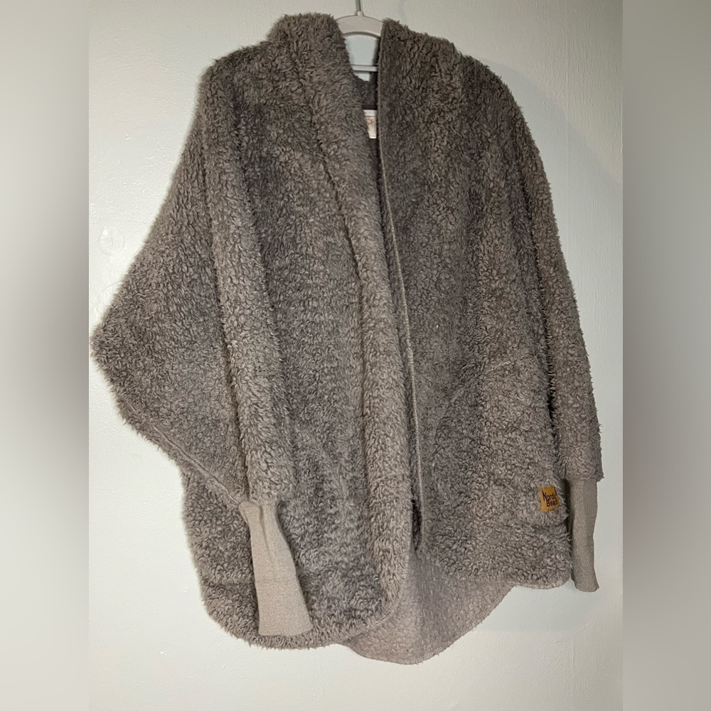 Nordic‎ Beach cozy hooded body wrap jacket